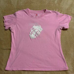 Rolling Stone‎ Anthill Rockware Size XL Pink Rock Women Shirt C03